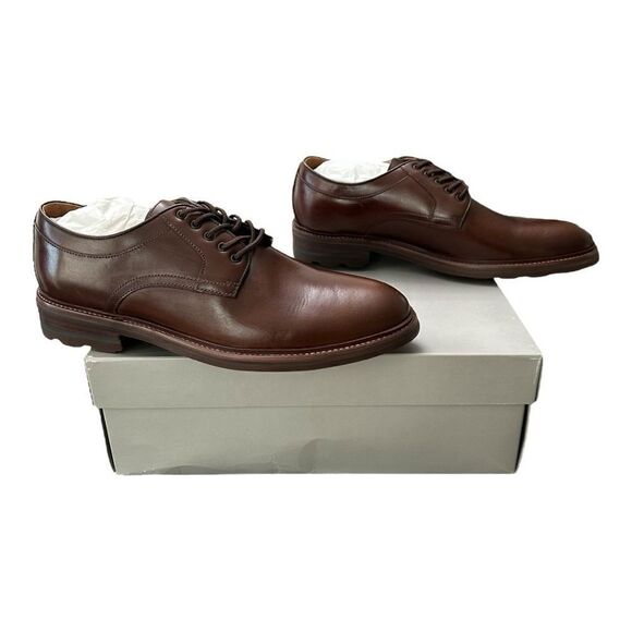 Johnston & Murphy Welch Plain Toe American Full Grain Dress Shoe Euro 46 US 12 - Picture 4 of 13